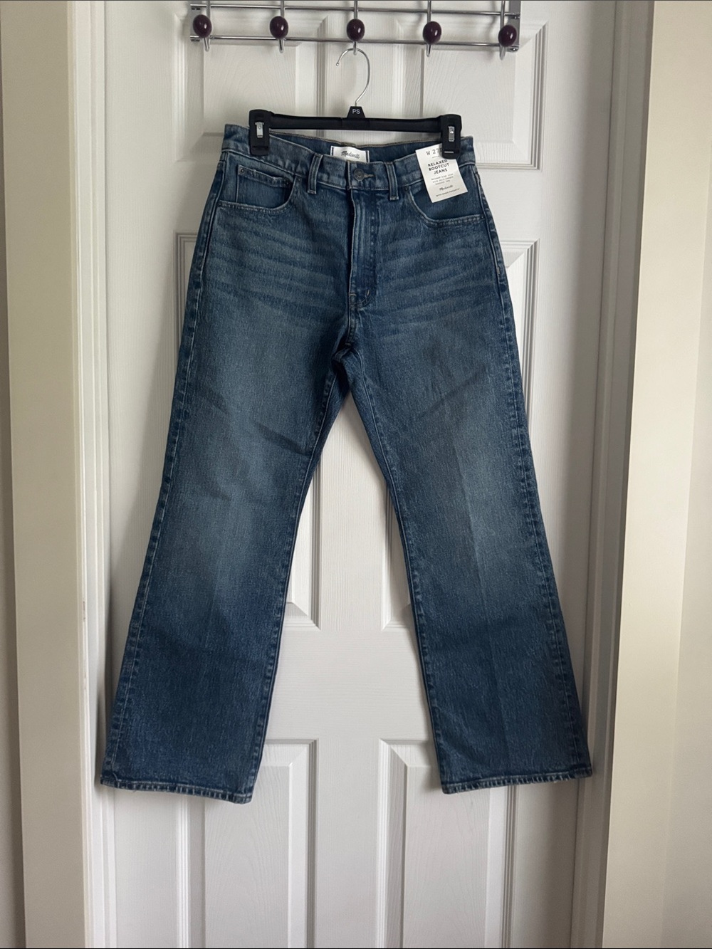 NWT Madewell Women’s Relaxed Bootcut Jeans